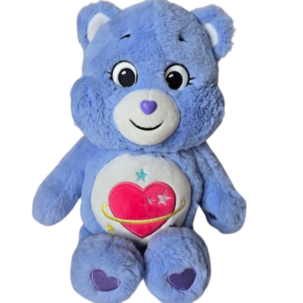 Basic Fun Daydream Bear Care Bears Plush Size 11" Retro Fantasy Whimsy Teddy